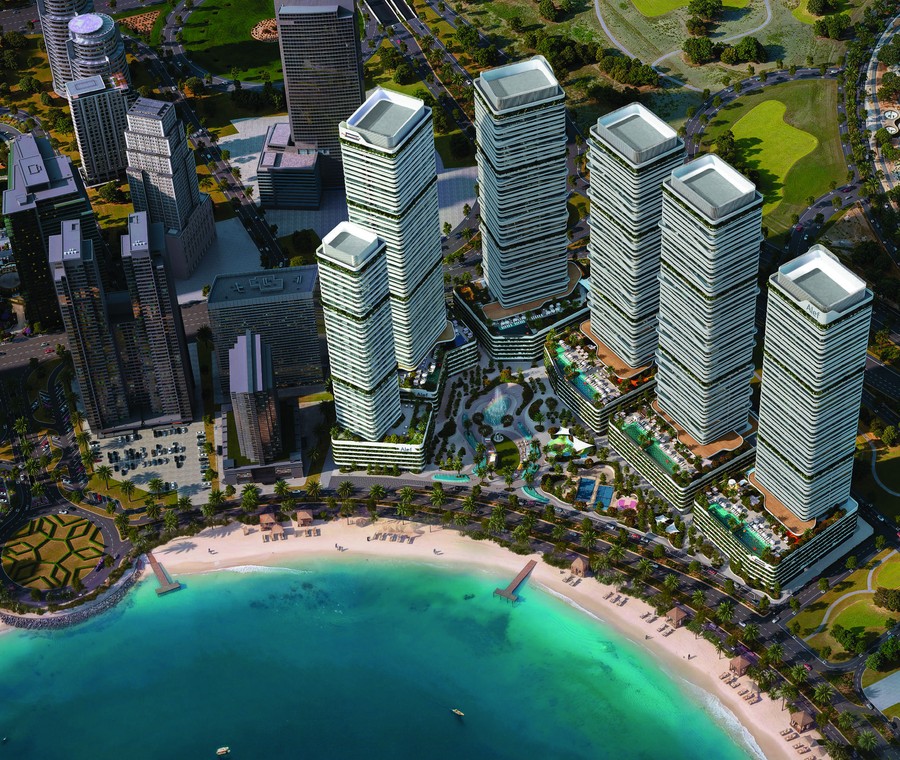 Linar by Alef Group, Al Mamzar render